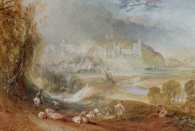 Hrad a město Arundel, c.1824 od Joseph Mallord William Turner