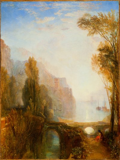 Břehy Loiry od Joseph Mallord William Turner