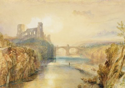 Barnard Castle (akvarel, kvaš, pero a inkoust na papíře) od Joseph Mallord William Turner
