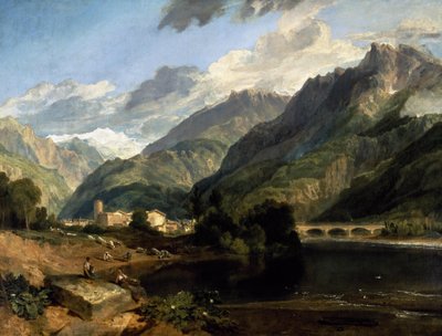 Bonneville, Savojsko od Joseph Mallord William Turner