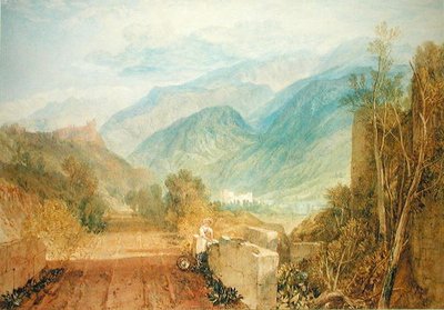 Bonneville, cca 1803 (akvarel na papíře) od Joseph Mallord William Turner