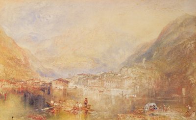 Brunnen z Lucernského jezera, 1845 od Joseph Mallord William Turner