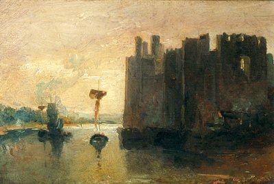 "Zámek Caernarvon" od Joseph Mallord William Turner