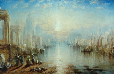 Capriccio, Benátky od Joseph Mallord William Turner