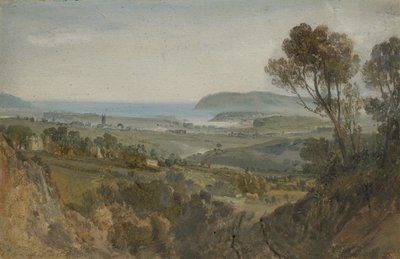 Vzdálený pohled na Plymouth, 1813 od Joseph Mallord William Turner