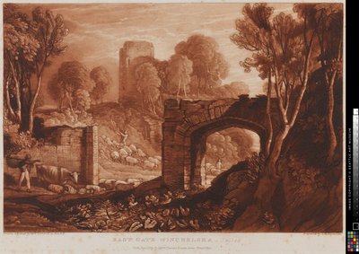 East Gate Winchelsea, Sussex od Joseph Mallord William Turner