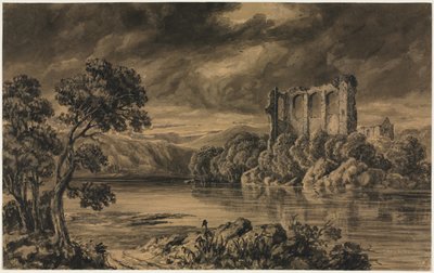 Hrad Egremont, Cumberland. od Joseph Mallord William Turner