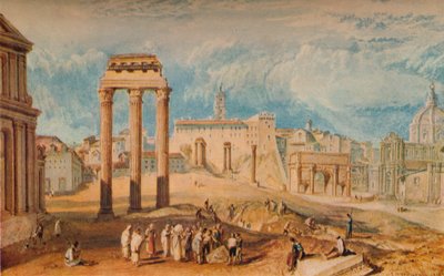 Forum Romanum, 1818, 1938 od Joseph Mallord William Turner