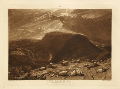 Kopec Hindhead od Joseph Mallord William Turner