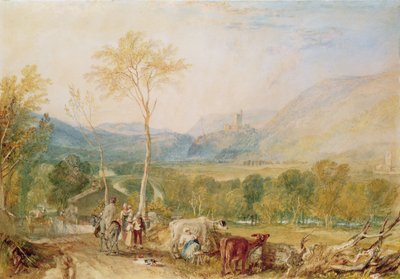 Hrad Hornby od Joseph Mallord William Turner