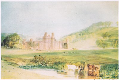Hrad Herstmonceux, Sussex od Joseph Mallord William Turner