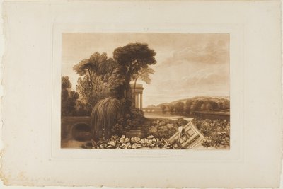 Isis, deska 68 z Knihy studií od Joseph Mallord William Turner