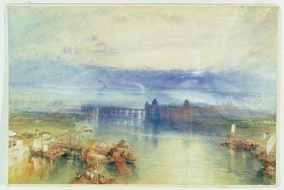 Bodamské jezero od Joseph Mallord William Turner