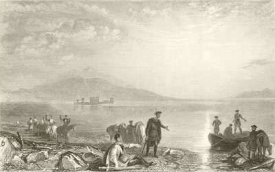 Hrad Loch Leven od Joseph Mallord William Turner