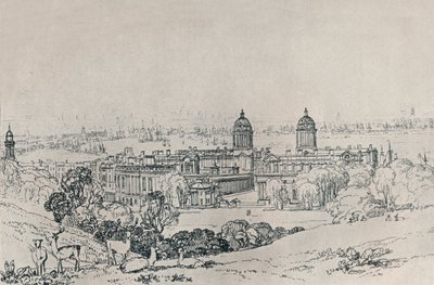 Londýn z Greenwich Park, c1809, 1923 od Joseph Mallord William Turner