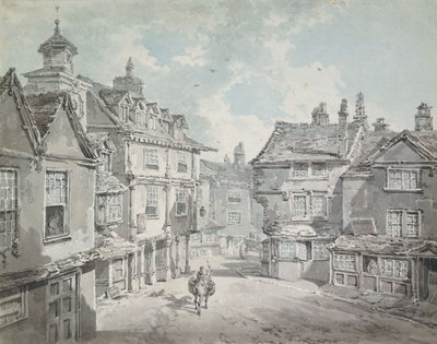 Market Street, Lichfield, od Joseph Mallord William Turner