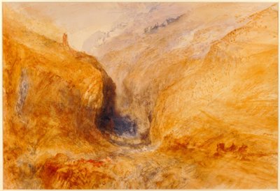 Hornatá krajina / autor Turner. od Joseph Mallord William Turner