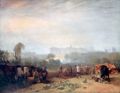 Orba tuřínů, poblíž Slough, `Windsor, c1809 od Joseph Mallord William Turner