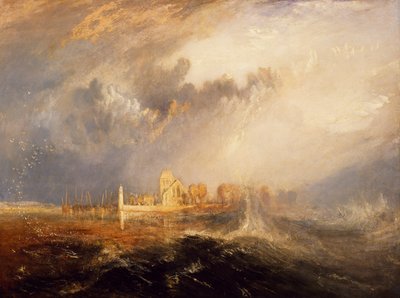 Quillebeuf, Ústí Seiny od Joseph Mallord William Turner