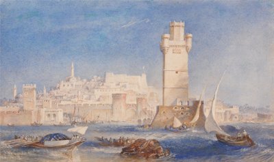 Rhodos od Joseph Mallord William Turner