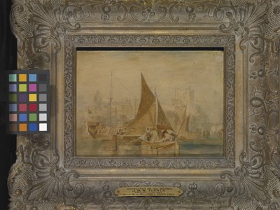 Rochester On The Medway (olej na plátně) od Joseph Mallord William Turner