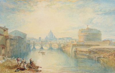 Řím (wc na papíře) od Joseph Mallord William Turner