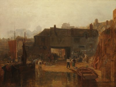 Saltash s vodním trajektem, Cornwall, 1811. od Joseph Mallord William Turner