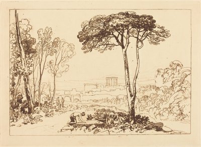 Scéna v Kampánii od Joseph Mallord William Turner