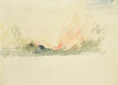 Studie oblohy od Joseph Mallord William Turner