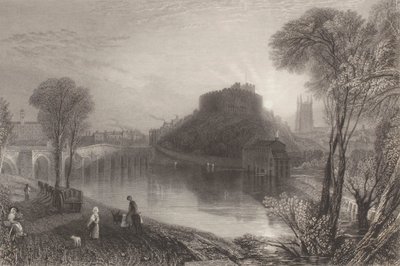 Hrad Tamworth, Staffordshire od Joseph Mallord William Turner