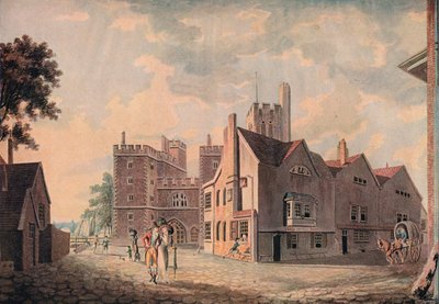Arcibiskupský palác, Lambeth, 1909 od Joseph Mallord William Turner