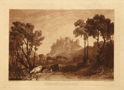 Hrad nad loukami od Joseph Mallord William Turner