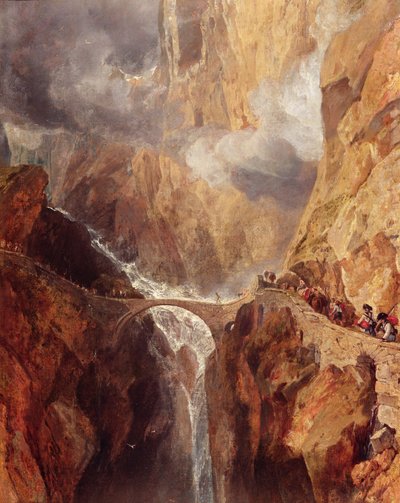 Ďáblův most od Joseph Mallord William Turner