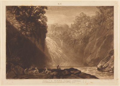 Pád Clyde od Joseph Mallord William Turner