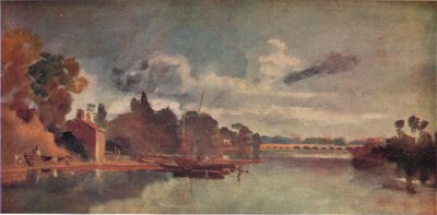 Temže poblíž Walton Bridges, 1805, 1938 od Joseph Mallord William Turner