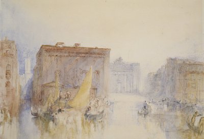 Benátky: The Accademia od Joseph Mallord William Turner
