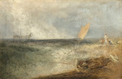 Pohled z Margate, večer, kolem roku 1840 od Joseph Mallord William Turner