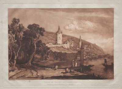 Město Thun od Joseph Mallord William Turner