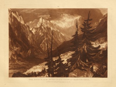 Město Thun od Joseph Mallord William Turner