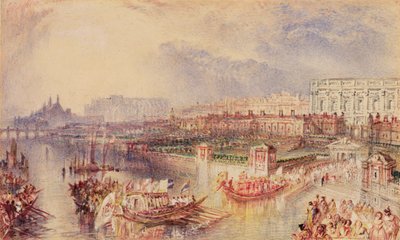 Whitehall, n. 1835 (akvarelli paperille) od Joseph Mallord William Turner