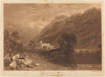 Bonneville od Joseph Mallord William Turner and Henry Edward Dawe