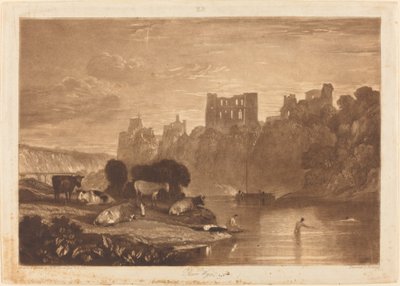 Řeka Wye od Joseph Mallord William Turner and W.T. Annis