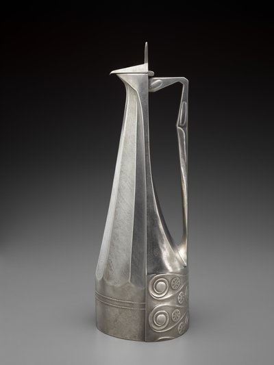 Dekantér na víno, c. 1901 (cín) od Joseph Maria Olbrich
