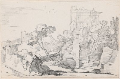 Kasino Farnese na Palatine Hill, Řím od Joseph Marie Vien