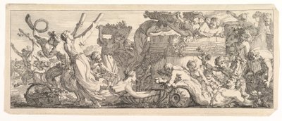 Příchod vinné kádě, cca 1755. od Joseph Marie Vien the Elder