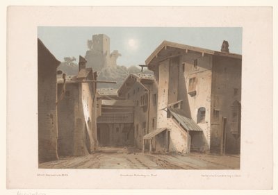 Pohled na Bad Ragaz Kanton Hof-Ragatz St. Gallen (název na objektu) od Joseph Maximilian Kolb