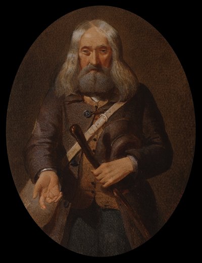 Kazatel (inkoust & wc na papíře) od Joseph Middleton Jopling