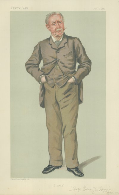 Kapitán Henry Montague Hozier od Joseph Middleton Jopling