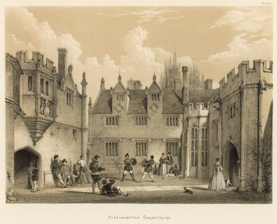 Athelhampton, Dorsetshire od Joseph Nash