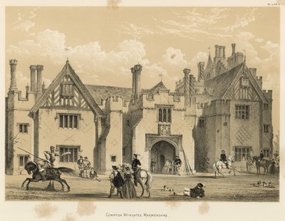 Compton Wynyates, Warwickshire od Joseph Nash
